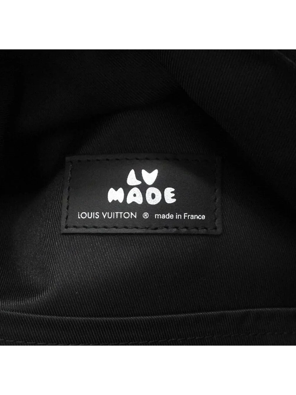 Louis Vuitton Backpack Monogram Denim Multi Pocket Black NIGO Collaboration